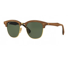 Ray-Ban RB 3016M 1181/58 CLUBMASTER WOOD POLARIZED